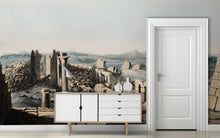 Load image into Gallery viewer, Antique Castle View Egypt Monument Ancient Wallpaper: Peel and Stick Vinyl / Sample