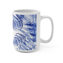 Load image into Gallery viewer, Blue Fern Mug