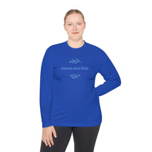 Load image into Gallery viewer, Artemis and Stella Logo - Unisex Lightweight Long Sleeve Tee