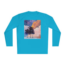 Load image into Gallery viewer, Sunset Beach - Unisex Lightweight Long Sleeve Tee