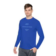 Load image into Gallery viewer, Artemis and Stella Logo - Unisex Lightweight Long Sleeve Tee