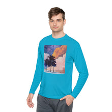 Load image into Gallery viewer, Sunset Beach - Unisex Lightweight Long Sleeve Tee