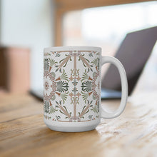 Load image into Gallery viewer, Ancient Greek Floral Mug 15oz