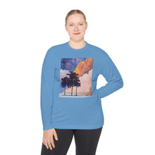 Load image into Gallery viewer, Sunset Beach - Unisex Lightweight Long Sleeve Tee