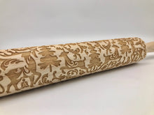Load image into Gallery viewer, Embossed Prancing Reindeer Rolling Pin – Pottery