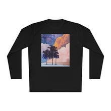 Load image into Gallery viewer, Sunset Beach - Unisex Lightweight Long Sleeve Tee