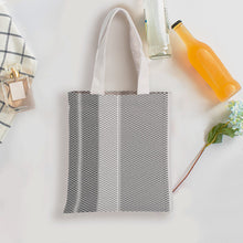 Load image into Gallery viewer, Shades of Black Double-Sided Printed Canvas Bag