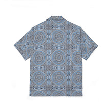 Load image into Gallery viewer, Camp Shirt - Greek Mosaic Inspired Pattern
