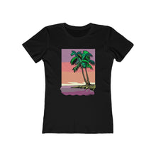 Load image into Gallery viewer, Sunset Palm Women's The Boyfriend Tee