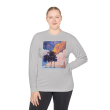 Load image into Gallery viewer, Sunset Beach - Unisex Lightweight Long Sleeve Tee