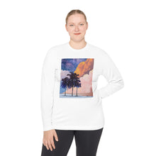 Load image into Gallery viewer, Sunset Beach - Unisex Lightweight Long Sleeve Tee