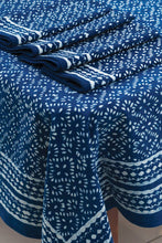 Load image into Gallery viewer, Indigo Tablecloth
