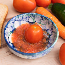 Load image into Gallery viewer, MEDIUM Ceramic Plate Grater/ Tie Dye