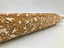 Load image into Gallery viewer, Mandala Embossed Rolling Pin – Pottery & Baking