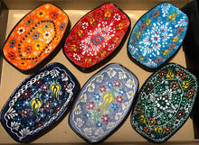 Load image into Gallery viewer, Hand-Painted Turkish Ceramic Appetizer Plates