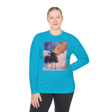 Load image into Gallery viewer, Sunset Beach - Unisex Lightweight Long Sleeve Tee