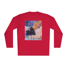 Load image into Gallery viewer, Sunset Beach - Unisex Lightweight Long Sleeve Tee