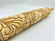 Load image into Gallery viewer, Tooled Leather Embossed Rolling Pin