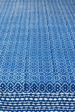 Load image into Gallery viewer, Indigo Tablecloth