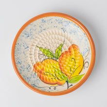 Load image into Gallery viewer, Vintage Ceramic Grater Plate/White Lemon