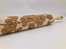 Load image into Gallery viewer, Embossed Cherry Blossom Rolling Pin- Pottery And Baking