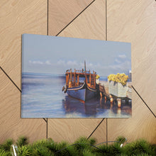 Load image into Gallery viewer, Fishing Boat Original Digital Canvas Print By Irene Kipreos Brooks