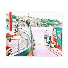 Load image into Gallery viewer, Boats With A View Canvas Gallery Wraps
