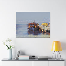 Load image into Gallery viewer, Fishing Boat Original Digital Canvas Print By Irene Kipreos Brooks