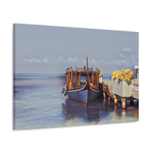 Load image into Gallery viewer, Fishing Boat Original Digital Canvas Print By Irene Kipreos Brooks