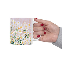 Load image into Gallery viewer, Field of Chamomile Ceramic Mug 11oz