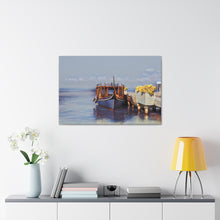 Load image into Gallery viewer, Fishing Boat Original Digital Canvas Print By Irene Kipreos Brooks