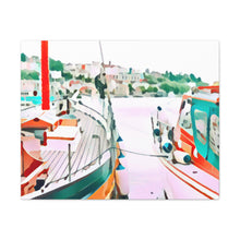 Load image into Gallery viewer, Boats With A View Canvas Gallery Wraps
