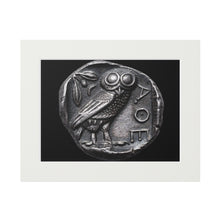 Load image into Gallery viewer, Athena Owl Coin Fine Art Prints