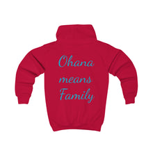 Load image into Gallery viewer, Ohana means Family Kids Hoodie
