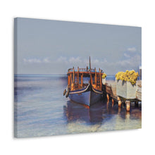 Load image into Gallery viewer, Fishing Boat Original Digital Canvas Print By Irene Kipreos Brooks