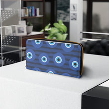 Load image into Gallery viewer, Evil Eye Zipper Wallet