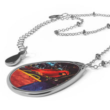 Load image into Gallery viewer, Cardenal Oval Necklace