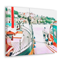 Load image into Gallery viewer, Boats With A View Canvas Gallery Wraps