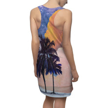 Load image into Gallery viewer, Sunset Beach Women's Cut & Sew Racerback Dress