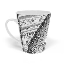 Load image into Gallery viewer, 18th Century Astrological Sketch Latte Mug, 12oz