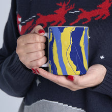 Load image into Gallery viewer, Cosmic Swirl Ceramic Mug 11oz
