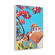 Load image into Gallery viewer, Agios Savvas, Kalymnos with Bougainvilleas