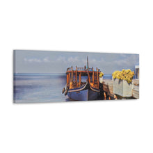 Load image into Gallery viewer, Fishing Boat Original Digital Canvas Print By Irene Kipreos Brooks