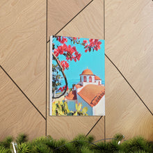 Load image into Gallery viewer, Agios Savvas, Kalymnos with Bougainvilleas