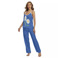 Load image into Gallery viewer, I Love Daisies Cami Pajamas Sets