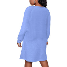 Load image into Gallery viewer, Three Grecian Ladies Women's Dress With Raglan Sleeve