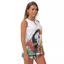 Load image into Gallery viewer, Toucan Women's Sleeveless V-Neck Top