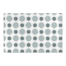 Load image into Gallery viewer, Retro Mint Green Circles Area Rugs