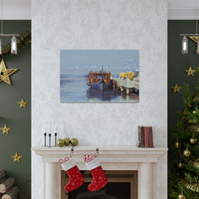 Load image into Gallery viewer, Fishing Boat Original Digital Canvas Print By Irene Kipreos Brooks