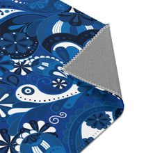 Load image into Gallery viewer, Blue Paisley Area Rug